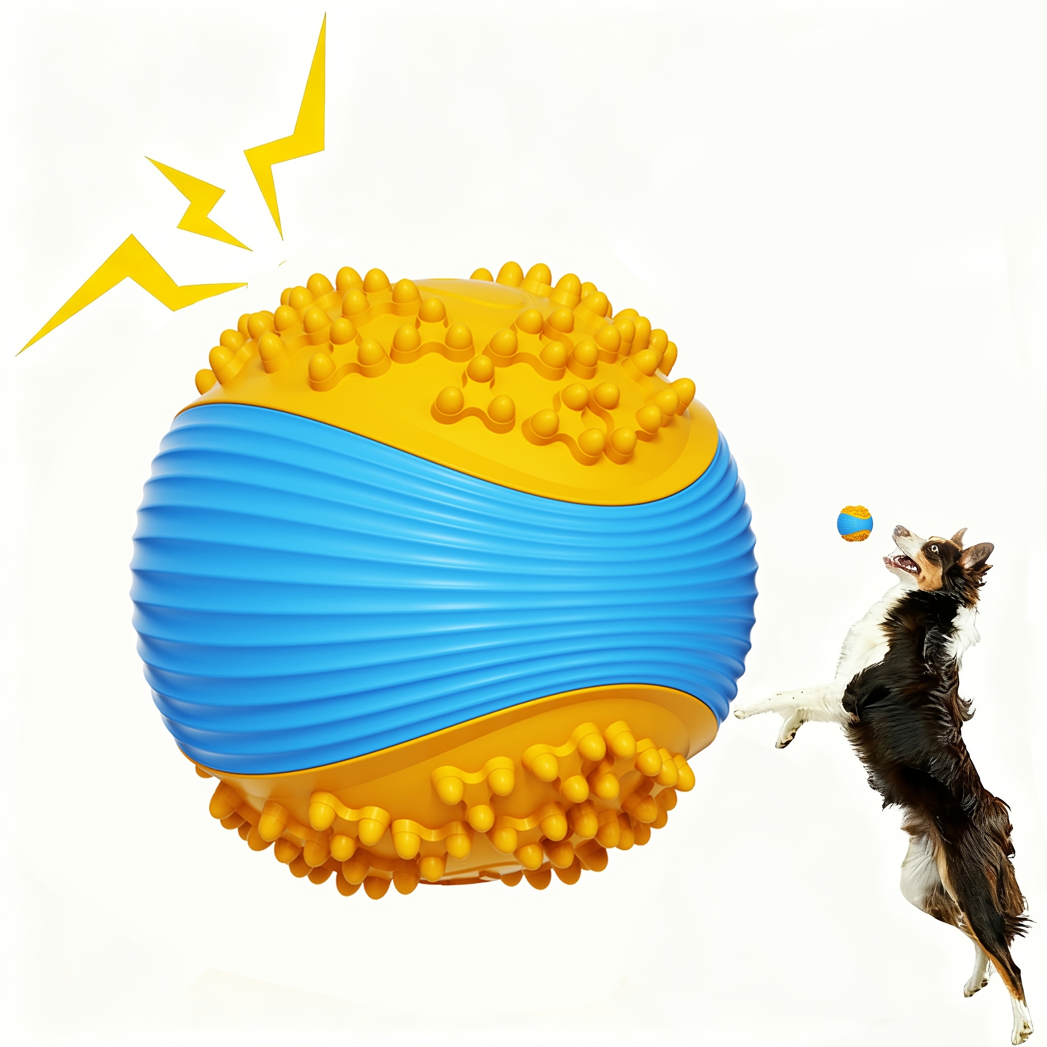 Pet Dental Chew Toy - Palla Giocattolo Indistruttibile per Cani, Giocattolo
