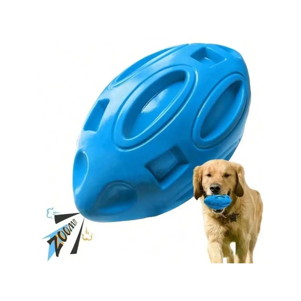 Pet Dental Chew Toy - 1 pezzo di palla da rugby