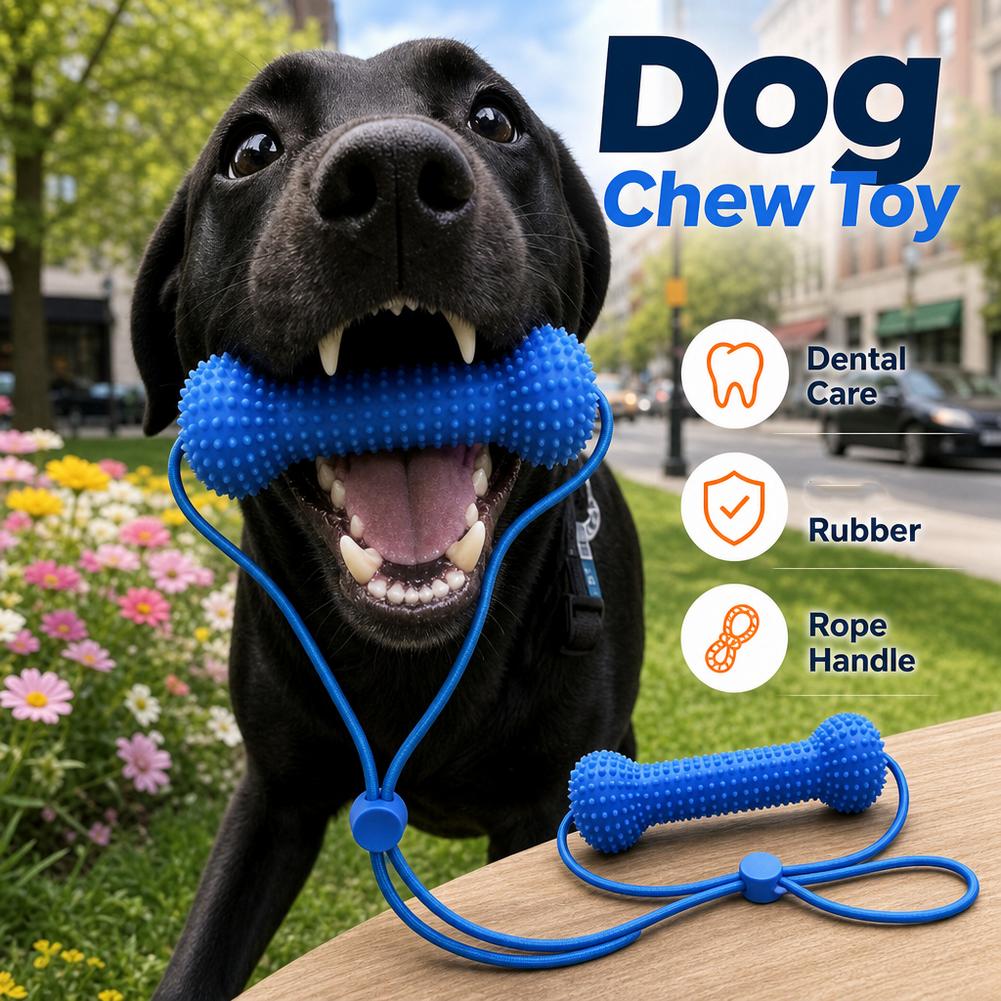 Pet Dental Chew Toy - Divaricatore Dentale Canino a Doppia Azione