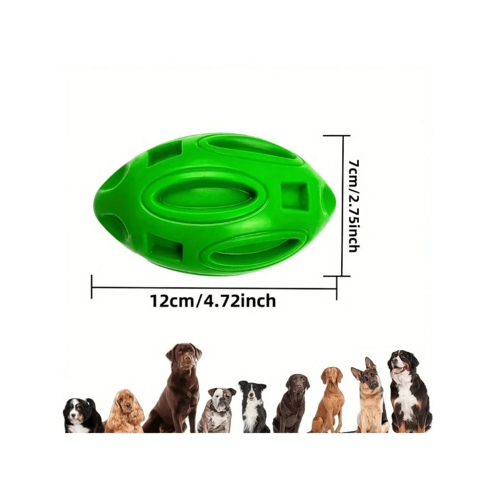 1 pezzo di palla da rugby indi - Pet Dental Chew Toy recensione e prezzo